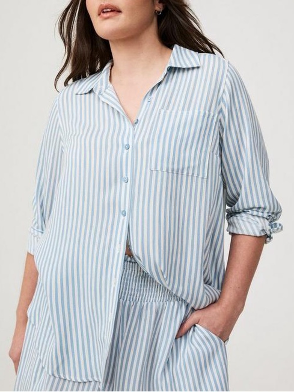 Torrid Lizzie Button-Up Shirt
